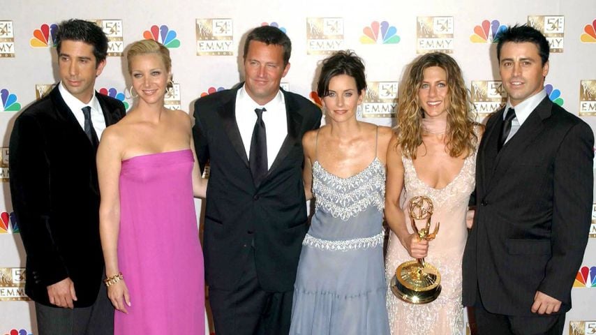 David Schwimmer, Lisa Kudrow, Matthew Perry, Courteney Cox, Jennifer Aniston und Matt LeBlanc