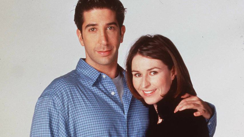 David Schwimmer und Helen Baxendale