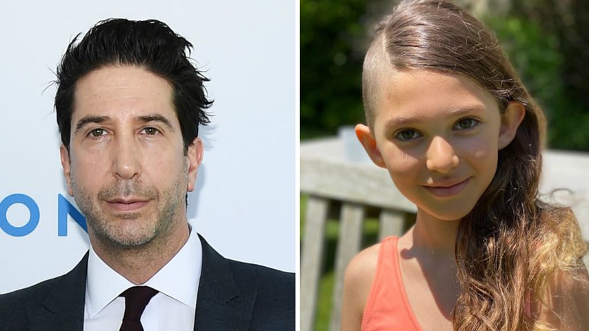 David Schwimmers Tochter (9) lässt sich die Haare abrasieren