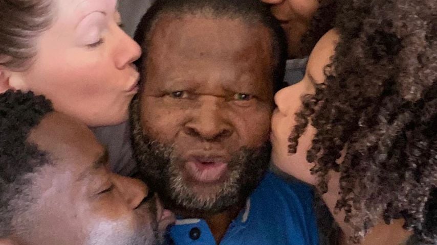 David Oyelowo mit seiner Frau, seinen Kindern und seinem Vater