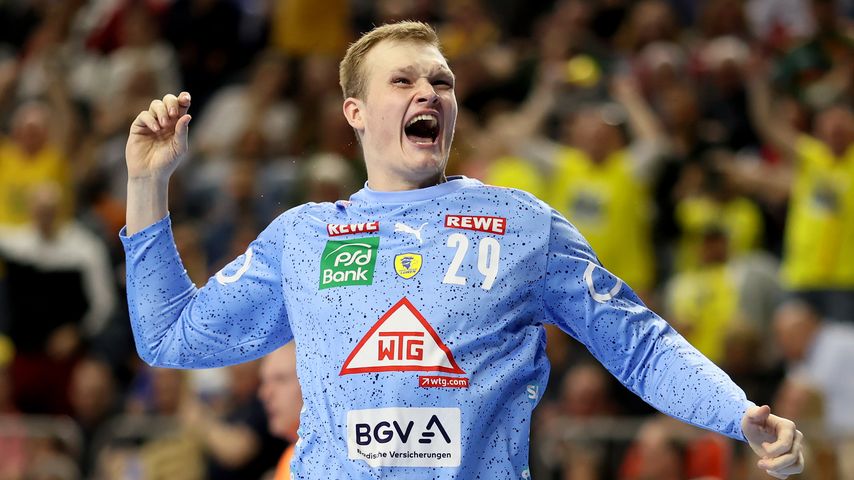 David Späth beim DHB-Pokal-Halbfinale