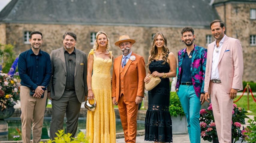 David Suppes, Daniel Meyer, Susanne Steiger, Horst Lichter, Sarah Schreiber, Fabian Kahl, Julian Schmitz-Avila bei "Bares für Rares XXL"