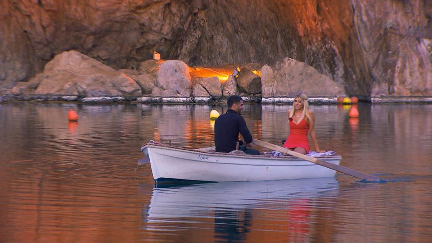 David Taylor und Gerda Lewis beim Einzeldate in "Die Bachelorette"