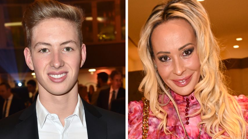 David Schumacher unterstützt Mama Cora im Dschungelcamp!
