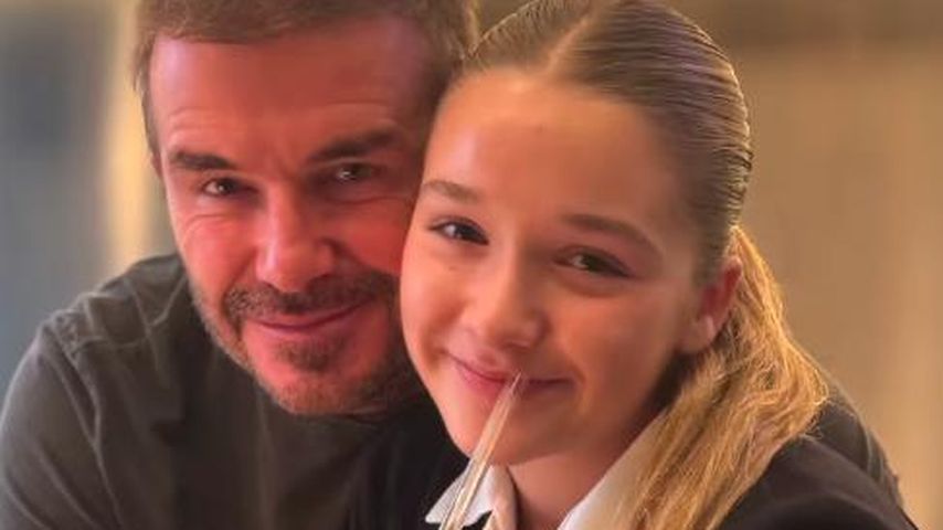 Herz-Gurken für Harper: Ist David Beckham bester Promipapa?