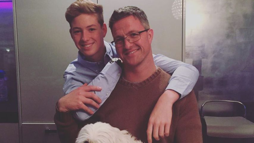 Ralf Schumacher mit seinem Sohn David