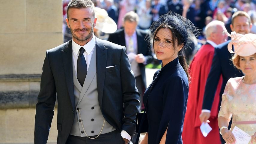 David und Victoria Beckham, Mai 2018