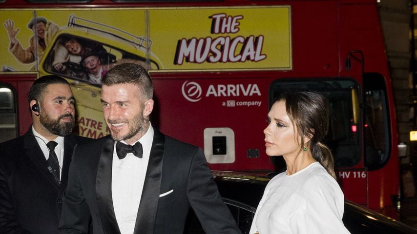 David und Victoria Beckham im März 2019 in London
