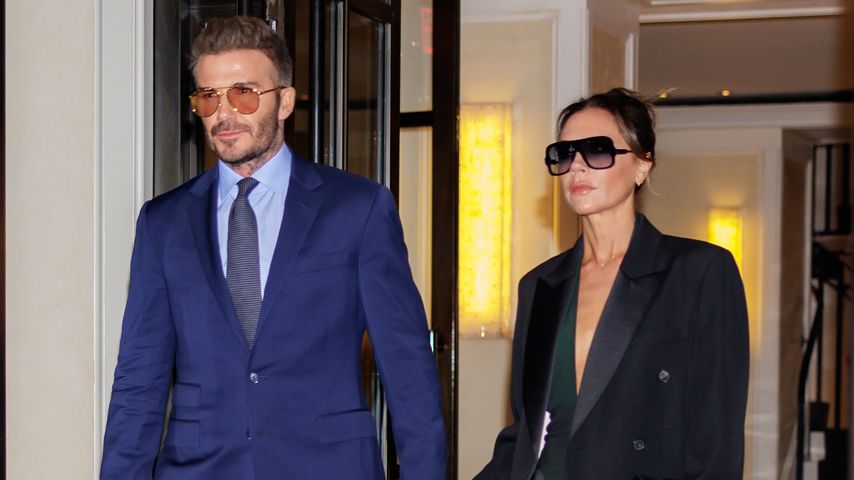 Trotz Familienzoff: David und Vic Beckham genießen Datenight