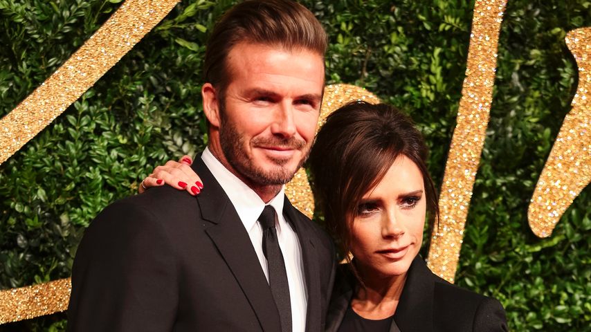 David und Victoria Beckham, 2015 in England