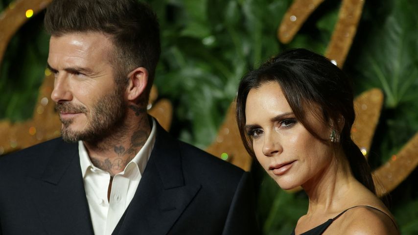 David Beckham mit Victoria, 2018