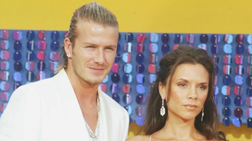David und Victoria Beckham, Mai 2003