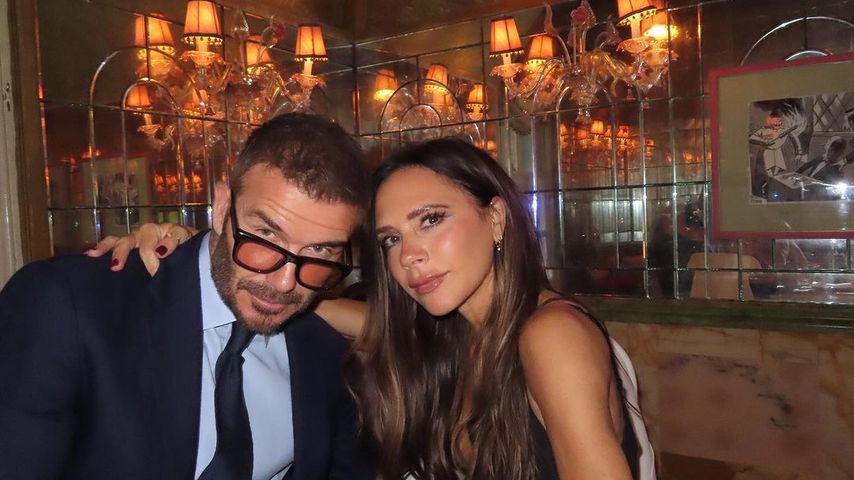 So verbrachten David und Victoria Beckham ihren Hochzeitstag