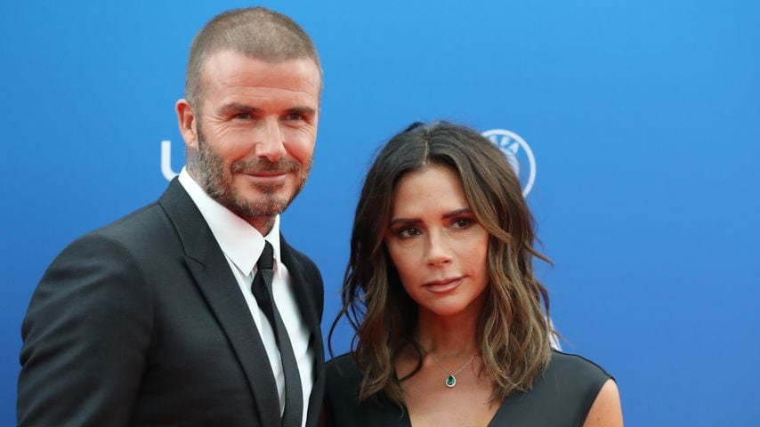 David und Victoria Beckham im August 2018