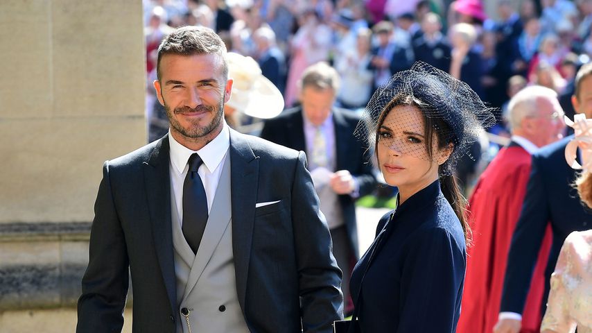 David und Victoria Beckham im Mai 2018