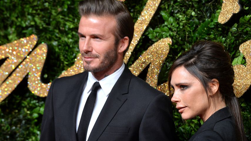 David und Victoria Beckham bei den British Fashion Awards