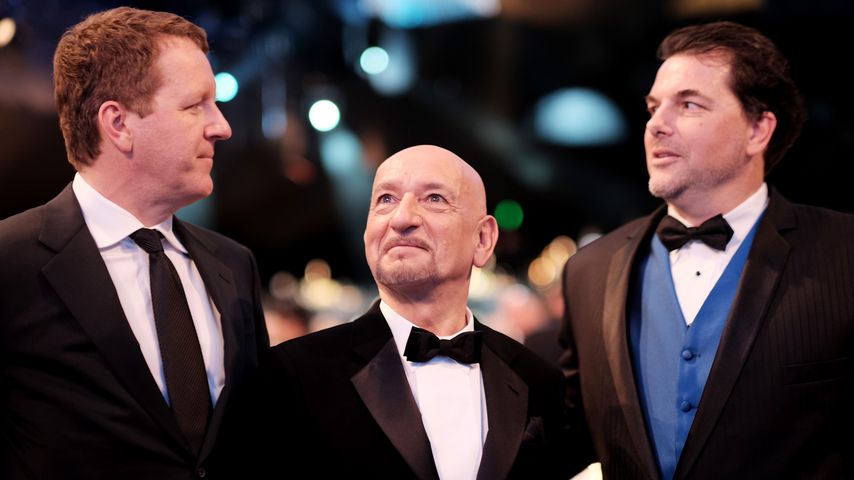 David Von Ancken, Ben Kingsley und Michael Vickerman in Los Angeles