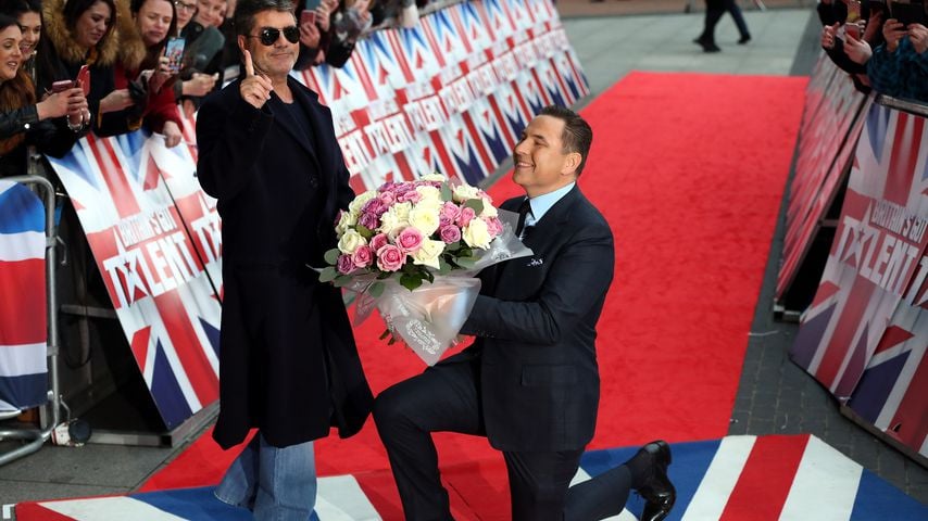 Simon Cowell und David Walliams bei den Auditions für "Britain's Got Talent"