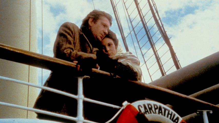 David Warner und Susan Saint James in "S.O.S. Titanic", 1979