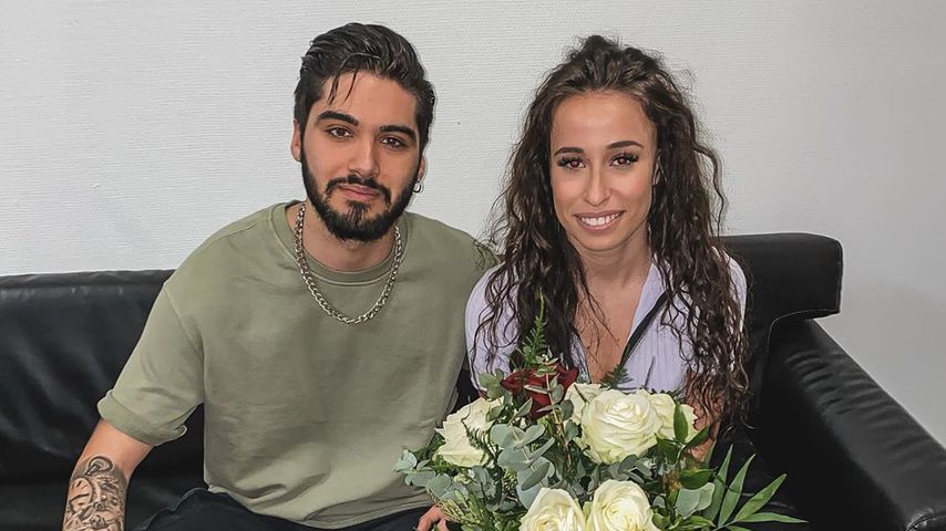 Davide Tolone und Siria Campanozzi im RTL-Studio