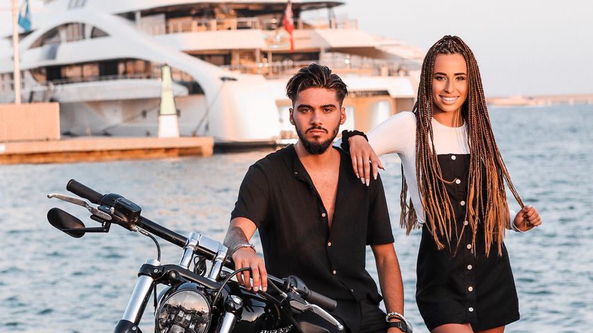 Davide Tolone und Siria Campanozzi im Urlaub