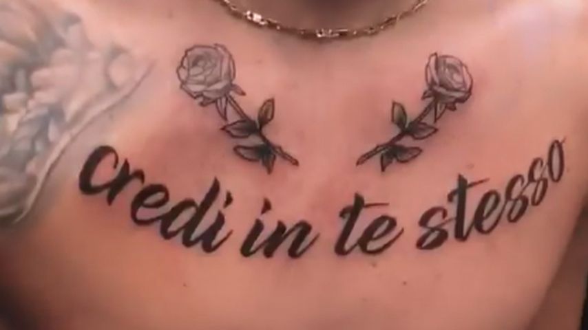 Davide Tolones neues Tattoo