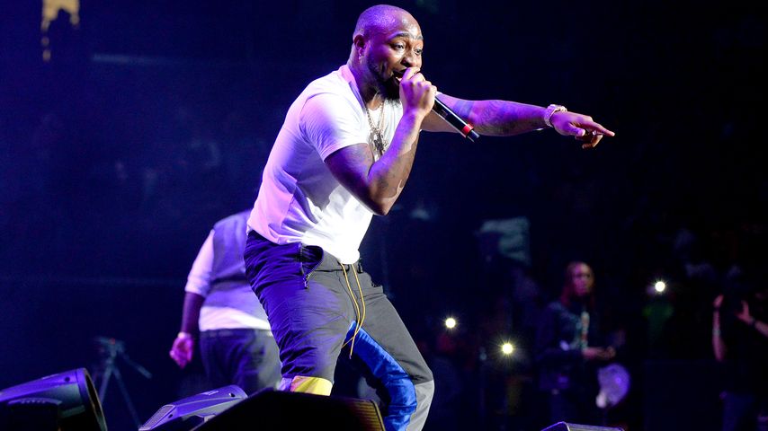 Davido bei einer Show im Oktober 2019