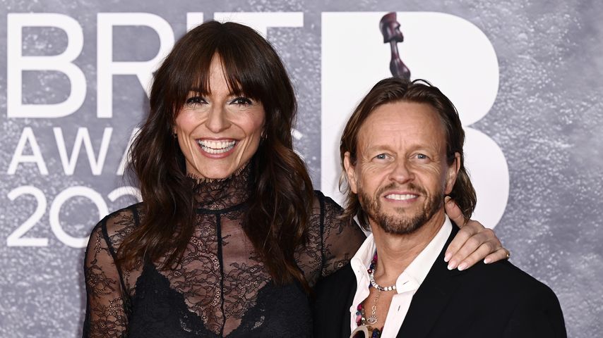Davina McCall und ihr Partner Michael Douglas