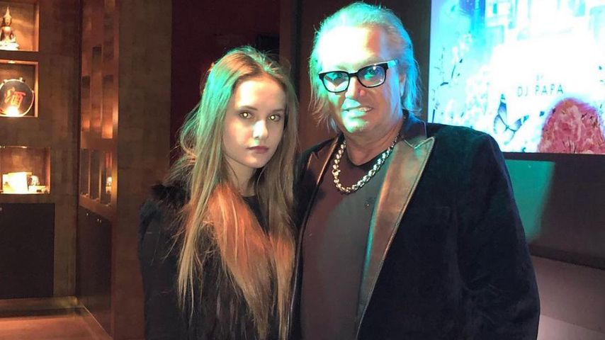 Davina und ihr Papa Robert Geiss