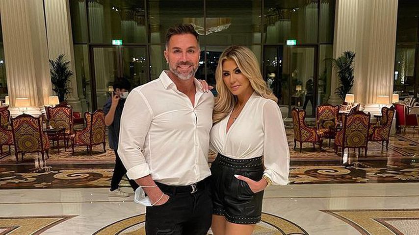 Dawn Ward mit ihrem Partner Ashley