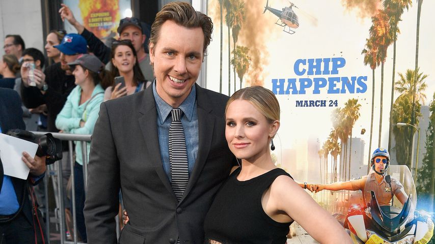Dax Shepard und Kristen Bell bei der Premiere von "Chips"