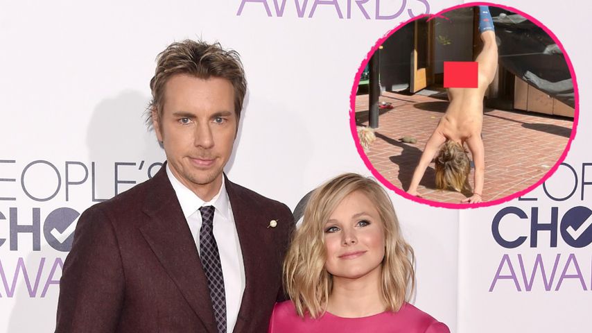 Collage: Dax Shepard und Kristen Bell, Schauspieler