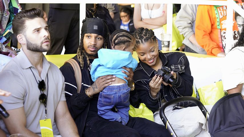 DDG und Halle Bailey und ihr Sohn Halo, September 2024