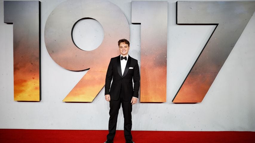 Dean-Charles Chapman bei der Weltpremiere von "1917" in London im Dezember 2019