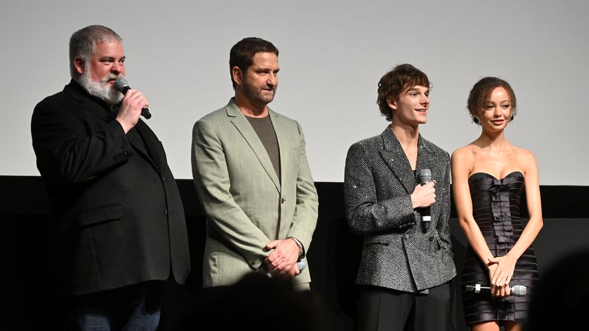 Dean DeBlois, Gerard Butler, Mason Thames und Nico Parker, Tribeca Film Festival, 2025