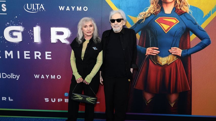 Debbie Harry und Chris Stein bei der Weltpremiere von Supergirl 2026