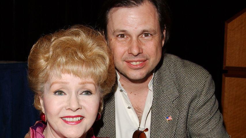 Debbie Reynolds mit ihrem Sohn Todd, 2003