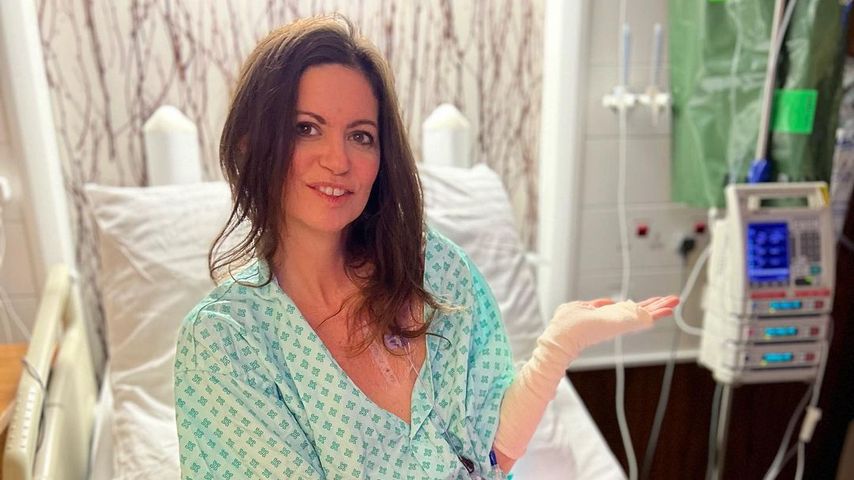 Deborah James im Krankenhaus