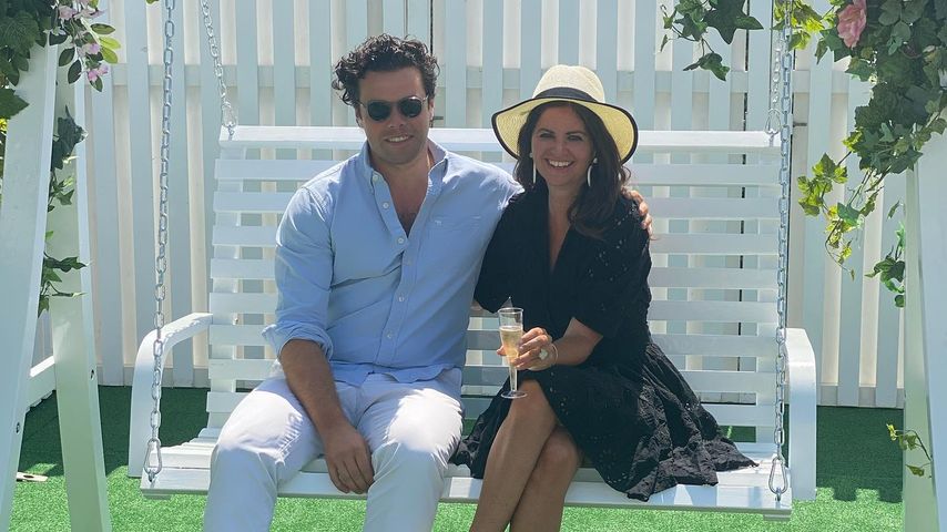 Deborah James mit ihrem Ehemann Sebastian