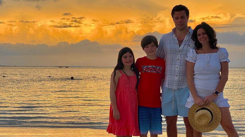 Deborah James und ihre Familie