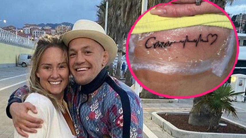 Süßer Liebesbeweis: Conor McGregors Frau hat Namenstattoo