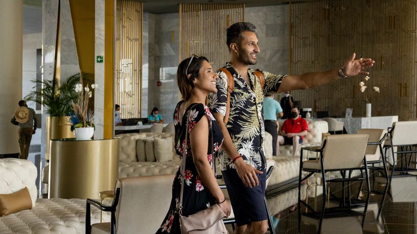 Deepti Vempati und Abhishek Chatterjee bei "Liebe macht blind"
