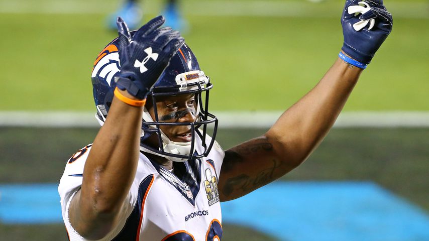Demaryius Thomas beim Super Bowl im Februar 2016