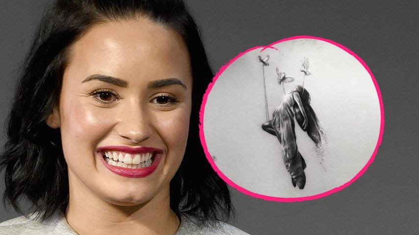Ein gefallener Engel: Demi Lovato zeigt ihr neues Tattoo
