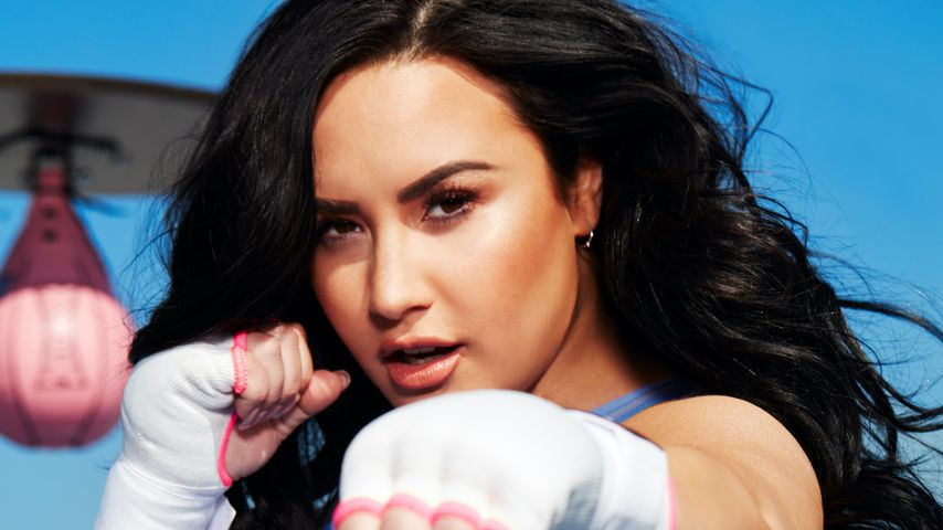 Sängerin Demi Lovato, April 2020