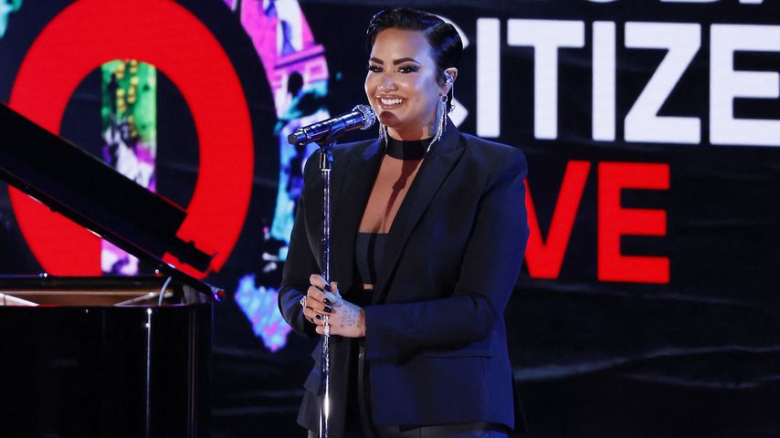 Demi Lovato beim Global Citizen Live Festival