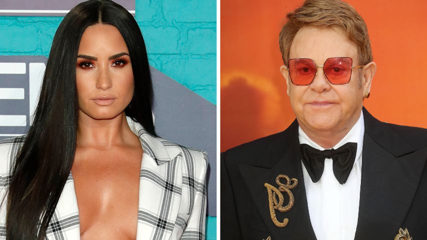 Demi nach Überdosis nicht clean: Elton John sieht's kritisch