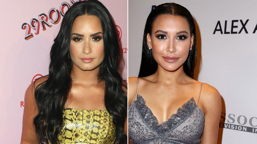 Bei "Glee" ein Paar: Demi Lovato betet für vermisste Naya