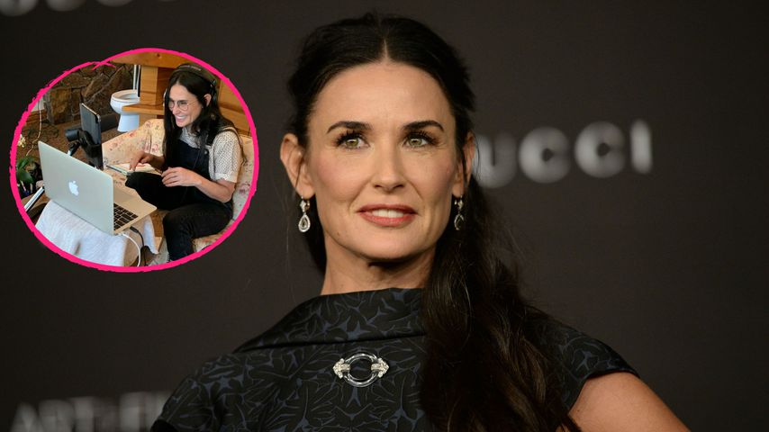 Sofa im Badezimmer: Demi Moore verteidigt sich gegen Kritik!