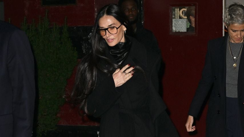 Demi Moore in New York City, November 2025